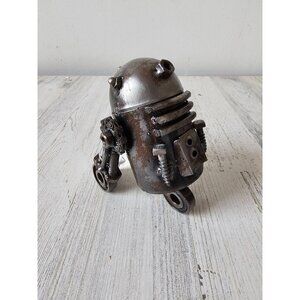 Kalifano R2D2 Star wars metal art recycled figurine‎ statue unique